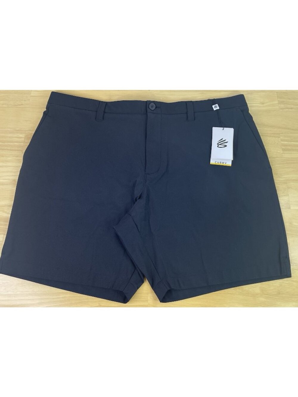 Under Armour UA Curry Splash Black Golf Shorts 1385956 001 - Men’s 40 - NWT $80
